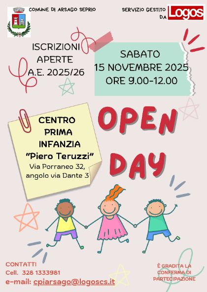 OPEN DAY CENTRO PRIMA INFANZIA