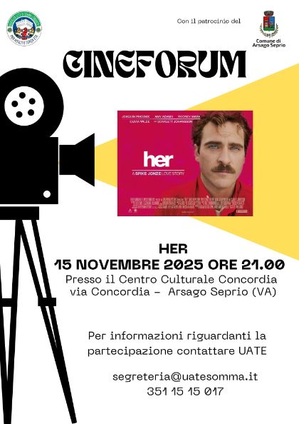 CINEFORUM – “HER”