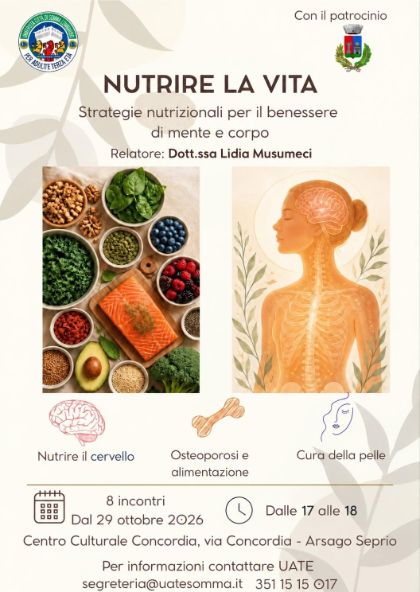 NUTRIRE LA VITA 