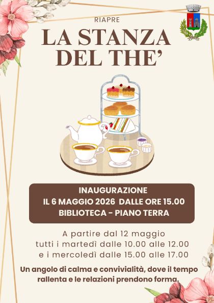 Riapre la Stanza del Tè!