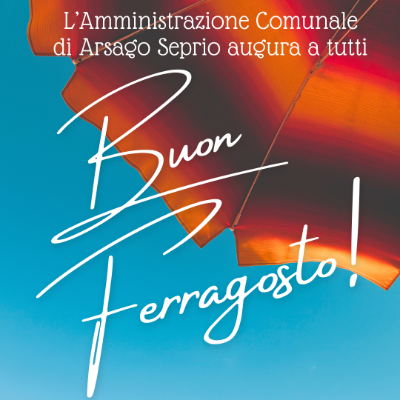 Azzurro Fotografico Calligrafico Estate Buon Ferragosto Post Instagram Quadrato (1)