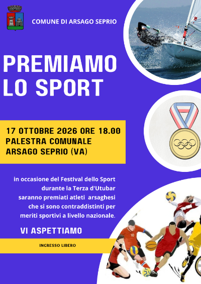 Premiamo lo sport