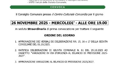 convocazione CC 26 11 2025 
