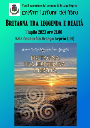 Locandina presentazione libro Bretagna